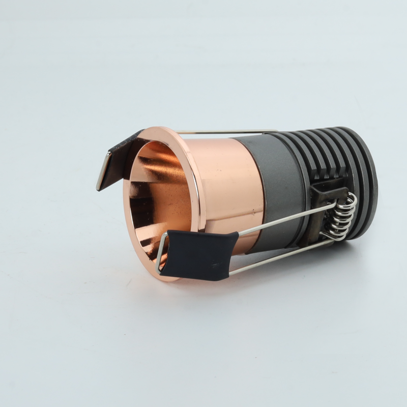 FL-1006 ROSE GOLD & BLACK 12W