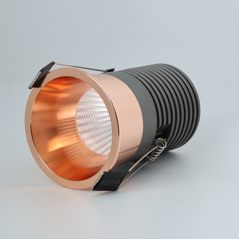 FL-1006 ROSE GOLD & BLACK 7W
